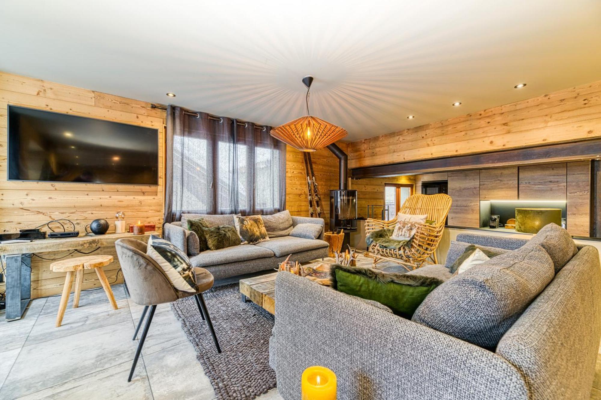 Homency - Chalet Rodina Альп-д'Юэз Экстерьер фото